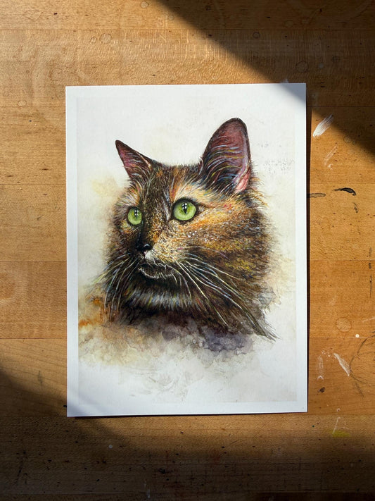 Miss Kitty | Giclée Fine Art Print