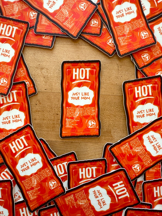 Hot Sauce Sticker