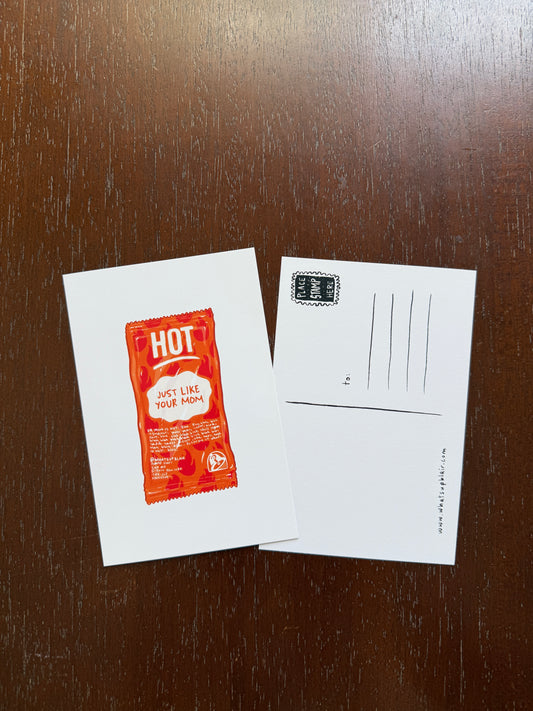 Hot Sauce Postcard