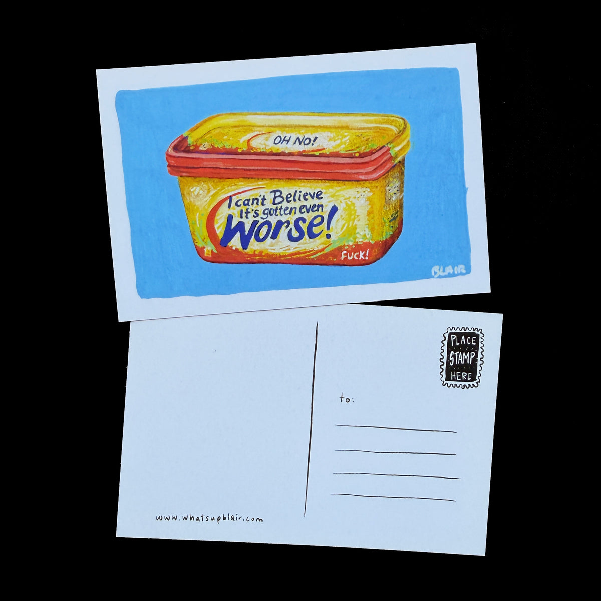 Food Postcards | Set of 4