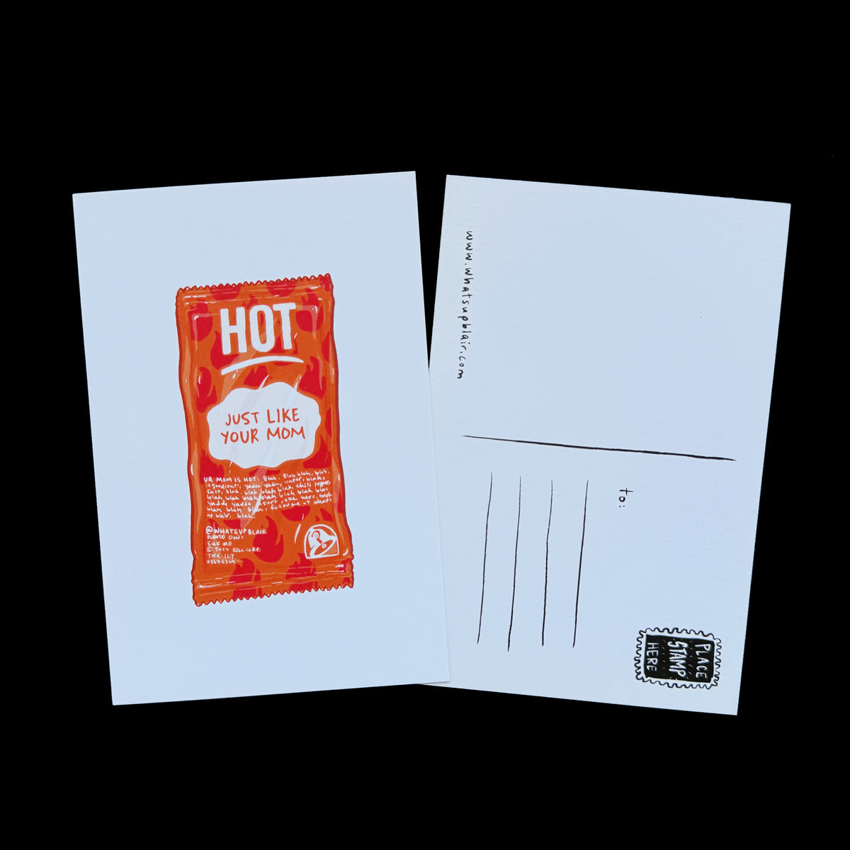 Food Postcards | Set of 4